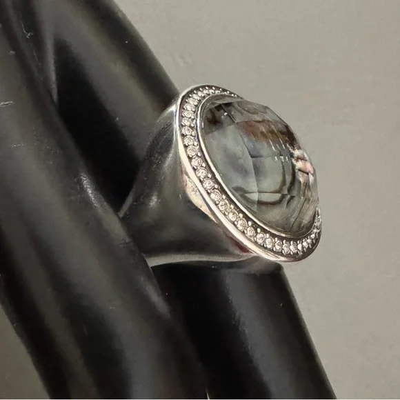 Judith Jack Sterling Silver Abalone Ring